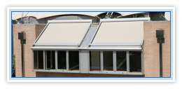 Awnings for winter gardens