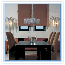 Material roller-blinds