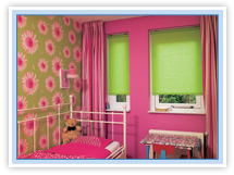 Material roller-blinds